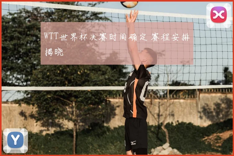 WTT世界杯决赛时间确定 赛程安排揭晓